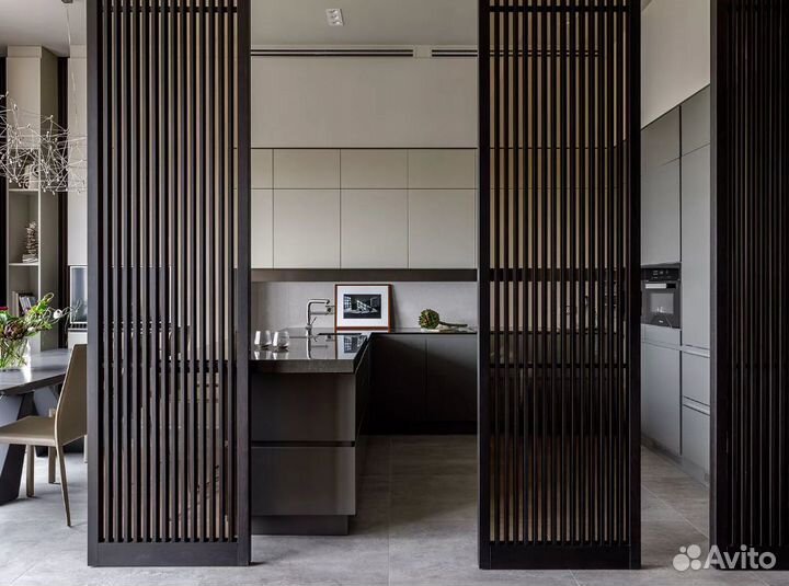 Перегородки реечные на заказ, любые размеры