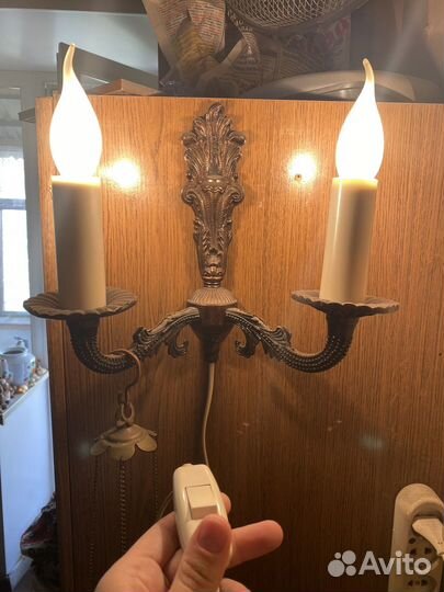 Настенный светильник бра СССР