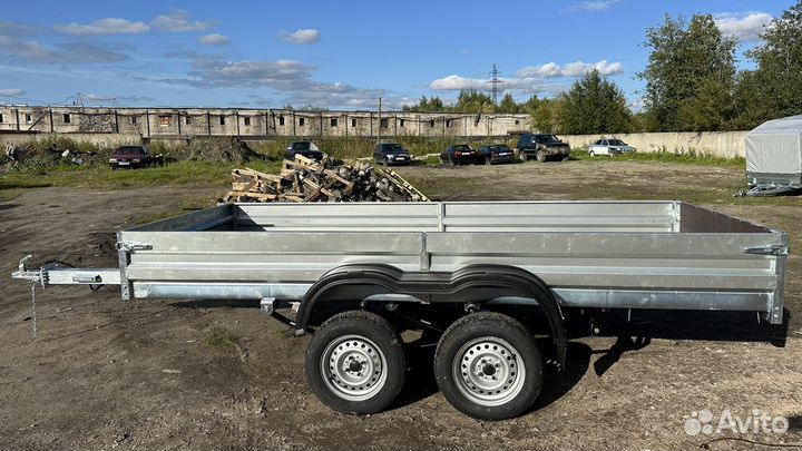 Прицеп излп двухосный 3.5х1.5 оцинкованный