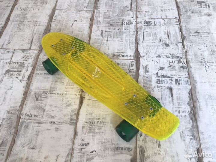 Пенниборд светящийся penny board