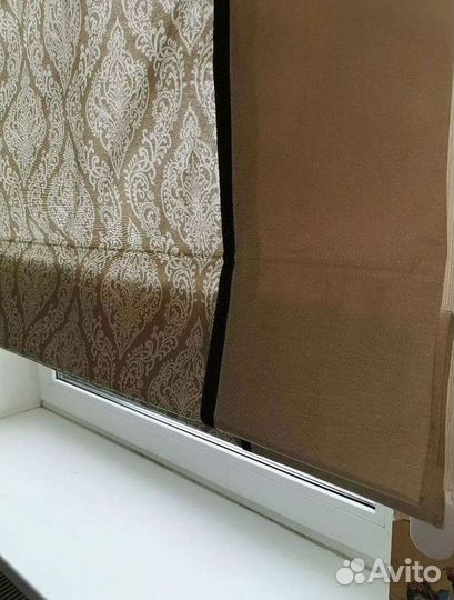 Римские шторы блэк аут