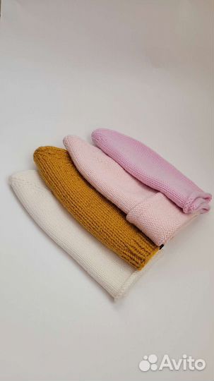 Вязаные аксессуары для малышей и мам