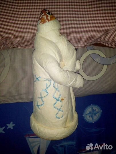Дед мороз ватный СССР