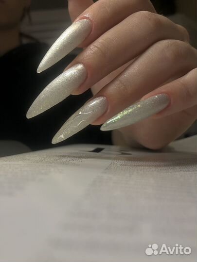 Модель на наращивание / Гель лак / маникюр