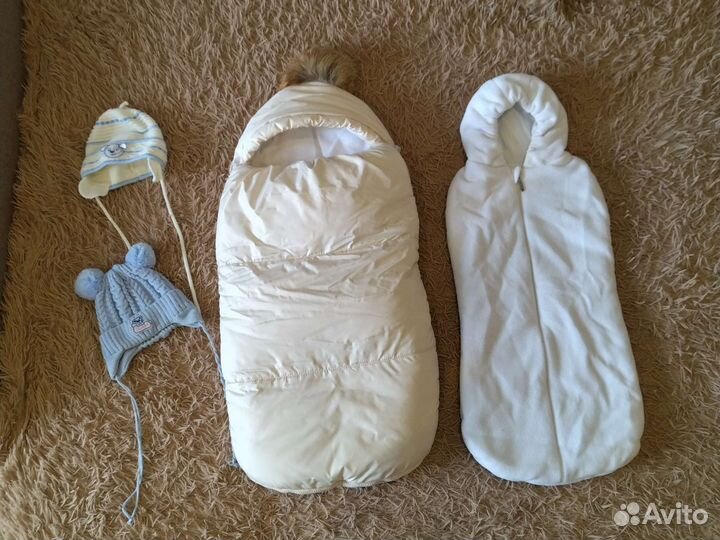 Конверт на выписку для мальчика зимний