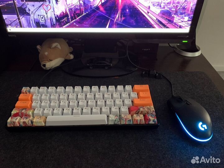 Кейкапы pbt (набор клавиш)