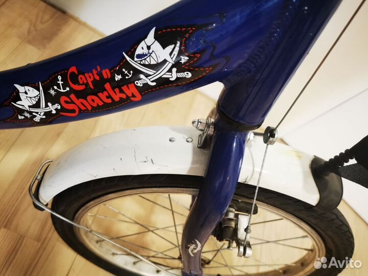 Детский велосипед puky ZL 16-1 Alu Captn Sharky