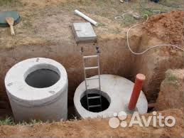 Септик.выгребная яма. Земляные работы