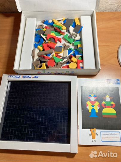 Magneticus Мозаика магнитная 3+