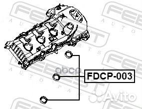 Кольцо уплотнительное свечного колодца ford/mazda