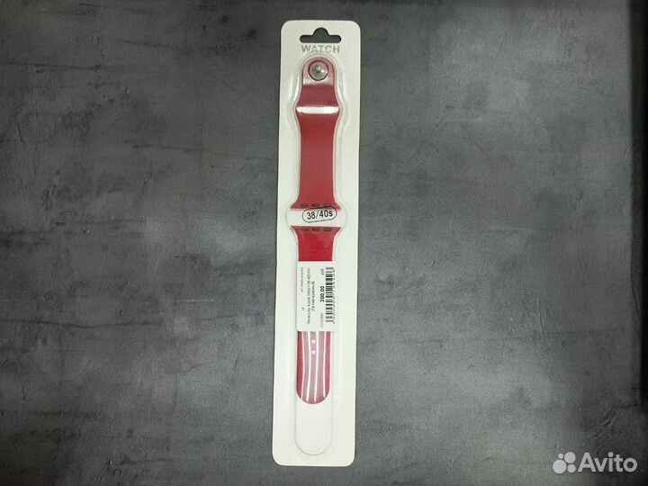 Ремешок Apple Watch 38-40mm (Темно-красный)