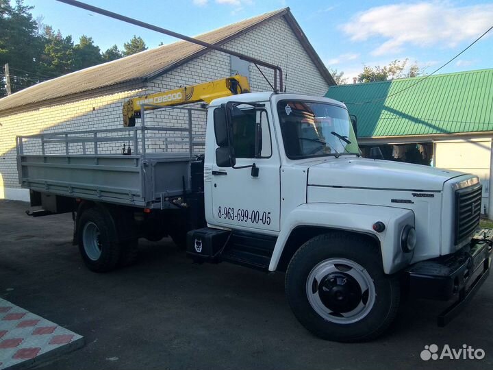 ГАЗ 3309 с КМУ, 2004