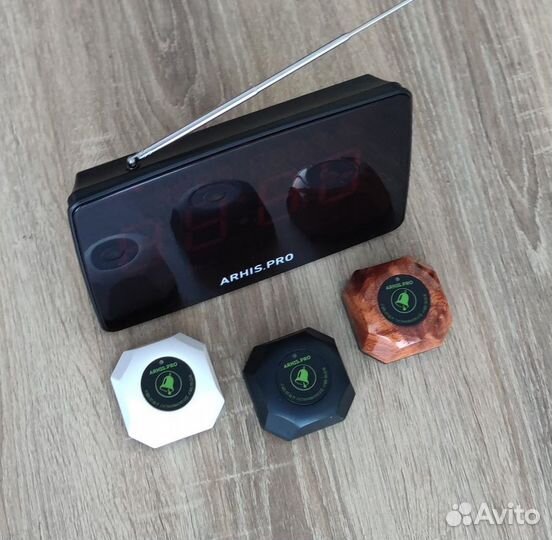 Кнопки вызова официанта модель Бургер и табло