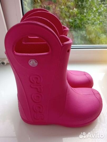 Crocs сапоги детские