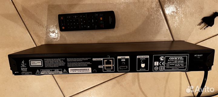 Blu-ray плеер onkyo BD-SP309