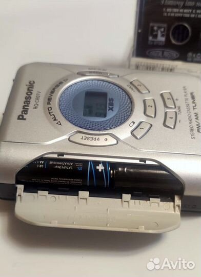Кассетный плеер panasonic rq-cr07v