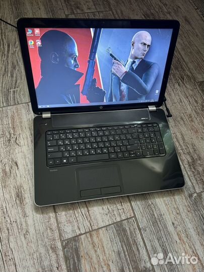 Игровой ноутбук HP A10/8gb/17,3