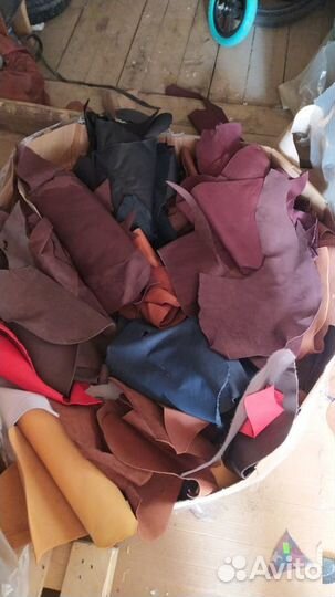 Кожа на вес