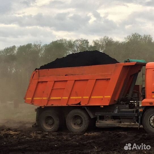 Чернозем / грунт плодородный с доставкой