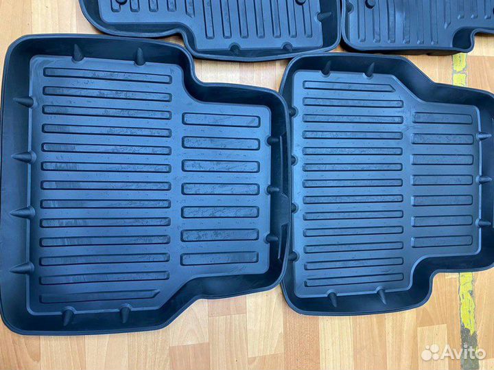 Ковры в салон Corolla X резина