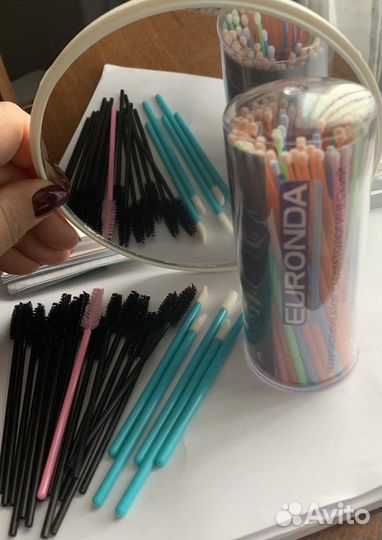 Микробраши, щеточки для ресниц и бровей