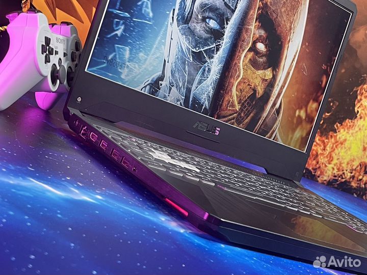Игровой ноутбук asus Ryzen 7 / Nvidia GTX 1650 4GB