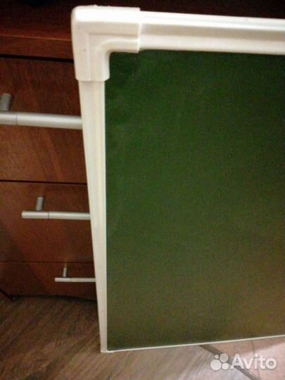 Магнитно меловая доска