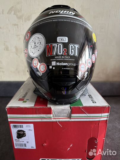 Мотошлем Nolan N70-2 GT Lakota N-Com 37 размер XL