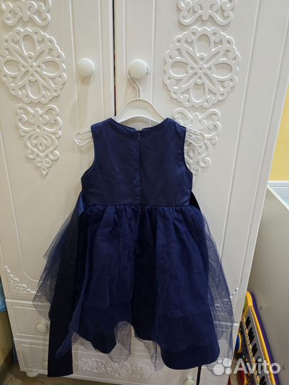 Платье праздничное+бант