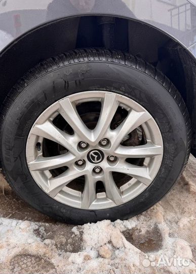 Колеса в сборе r16 зимние mazda