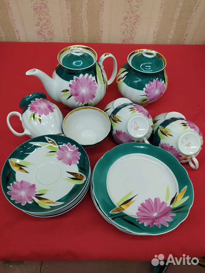 Чайный сервиз СССР дулево