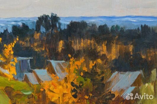 Картина Гужавин Михаил Шум осеннего ветра. 1930