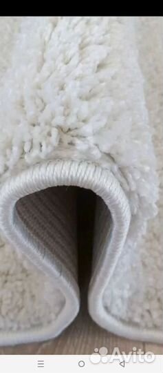 Ковер с длинным ворсом бежевый 2 * 2,5