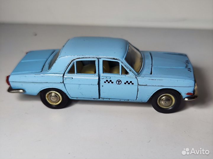 Модель Волга газ 24, СССР, Такси, А14, 1:43