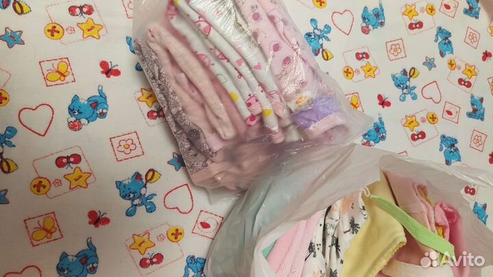 Детские вещи пакетом на девочку от 0 до 9 месяев