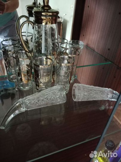 Ваза хрустальная