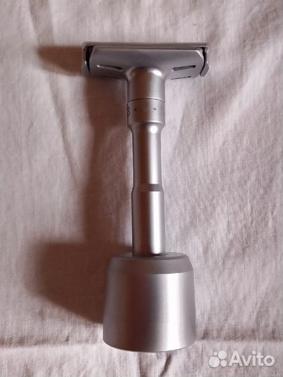 Т образная бритва qshave с подставкой