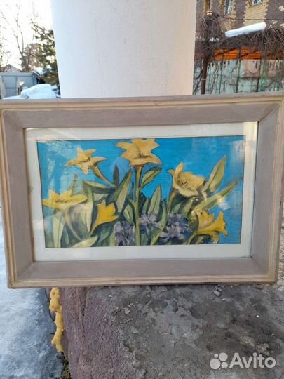 Картина акварель Голубев.С