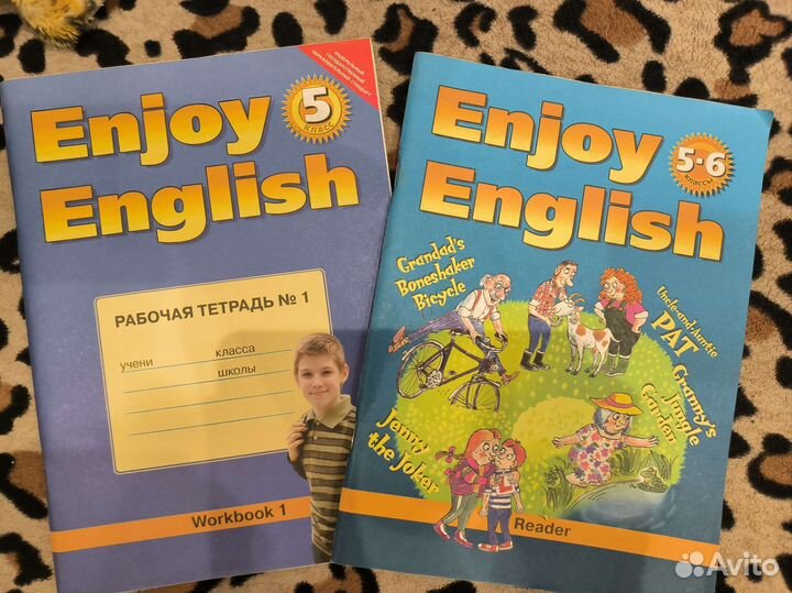 Рабочая тетрадь,книга д/четния 5 класс,англ.язык