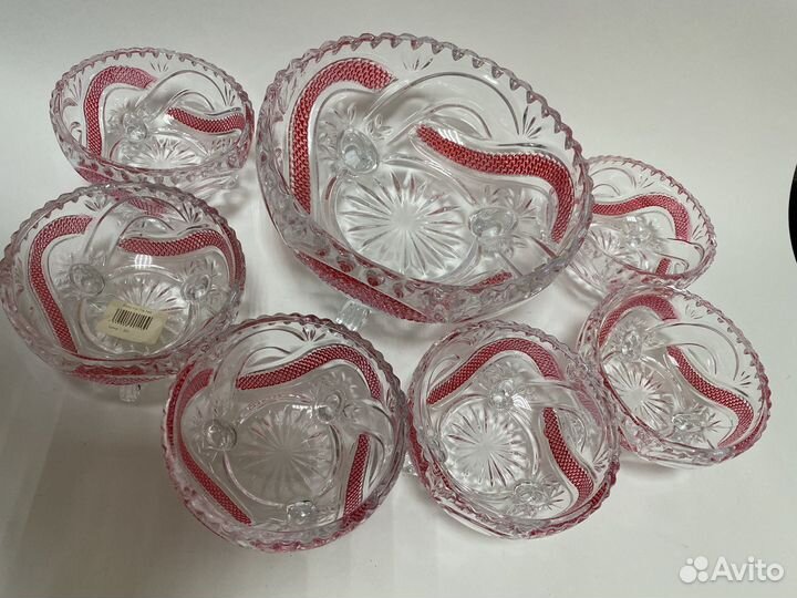 Набор салатников стеклянных