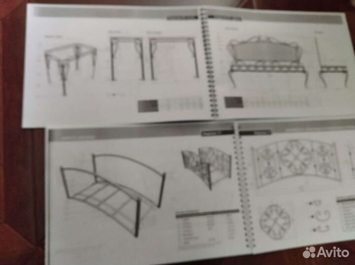 Альбом кованных изделий. Холодная ковка