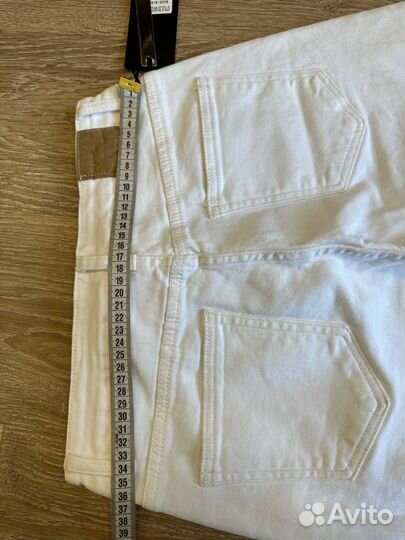 Джинсы белые палаццо 42-44