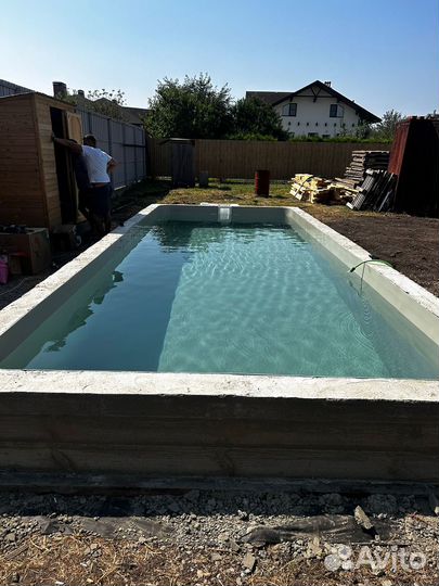 Бассейн с оборудованием