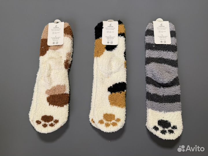 Носки махровые плюшевые