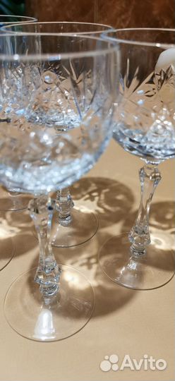 Хрустальные фужеры