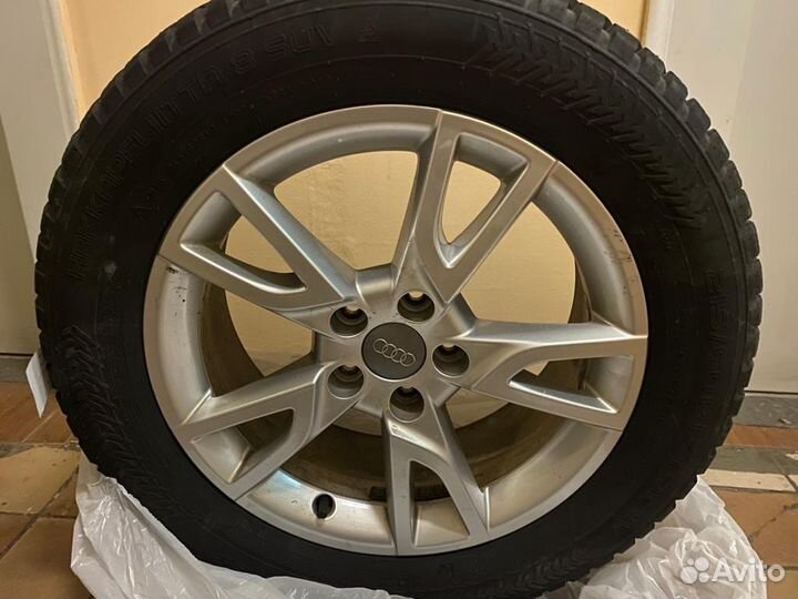 Колеса Audi r17 зима шипы