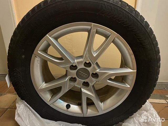 Колеса Audi r17 зима шипы
