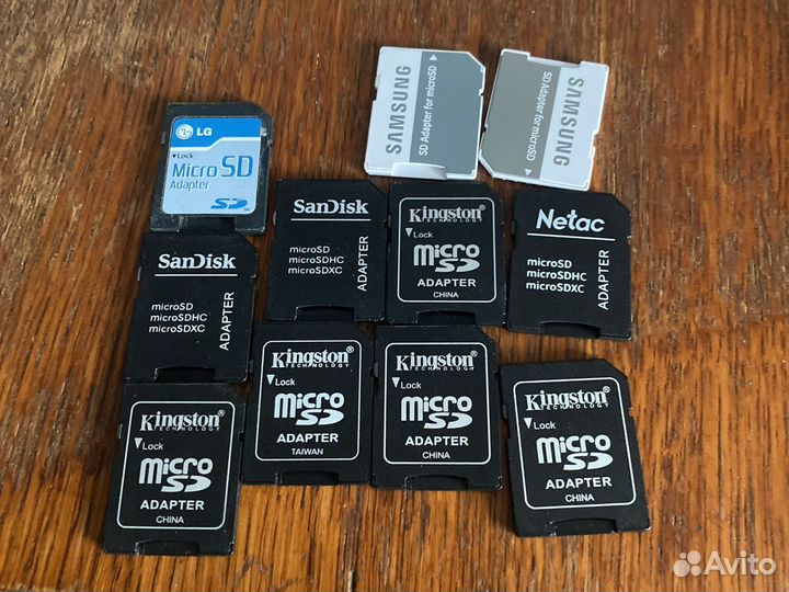 Адаптеры карт памяти MicroSD-SD
