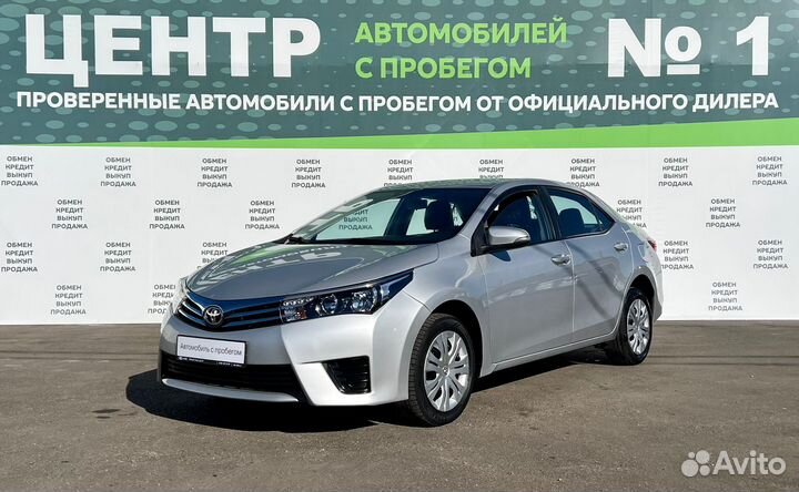 Toyota Corolla 1.6 МТ, 2014, 118 000 км