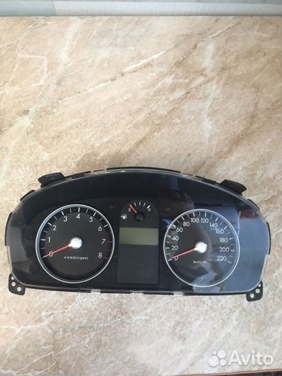 Панель приборов hyundai getz